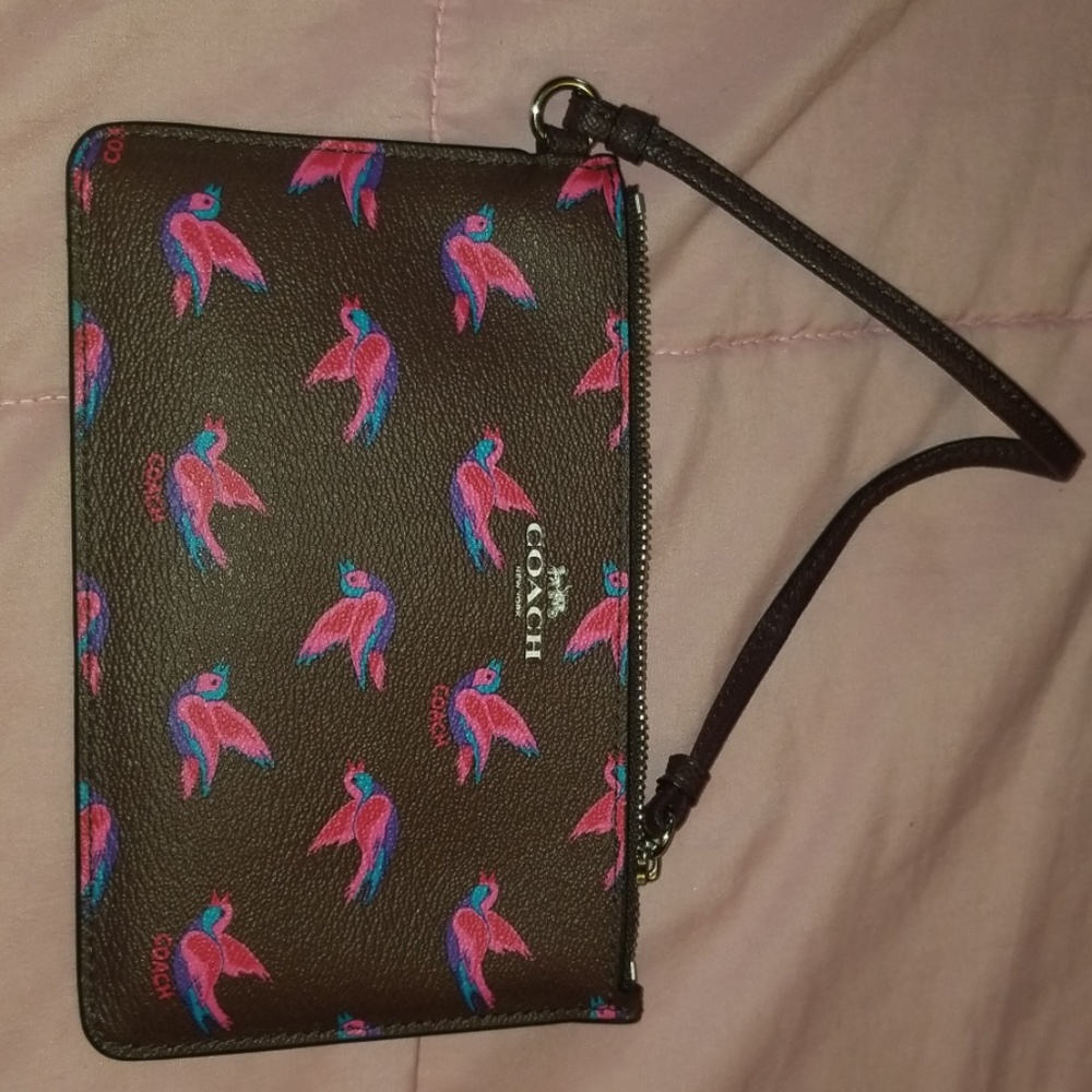 Coach small wristlet